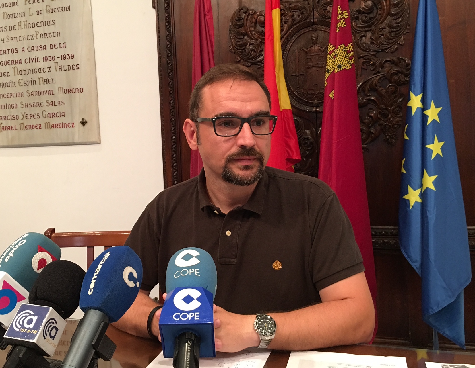 El PSOE exige que se inicien las obras para aumentar la capacidad de desagüe de la rambla Biznaga y evitar los efectos de posibles riadas como en 2012
