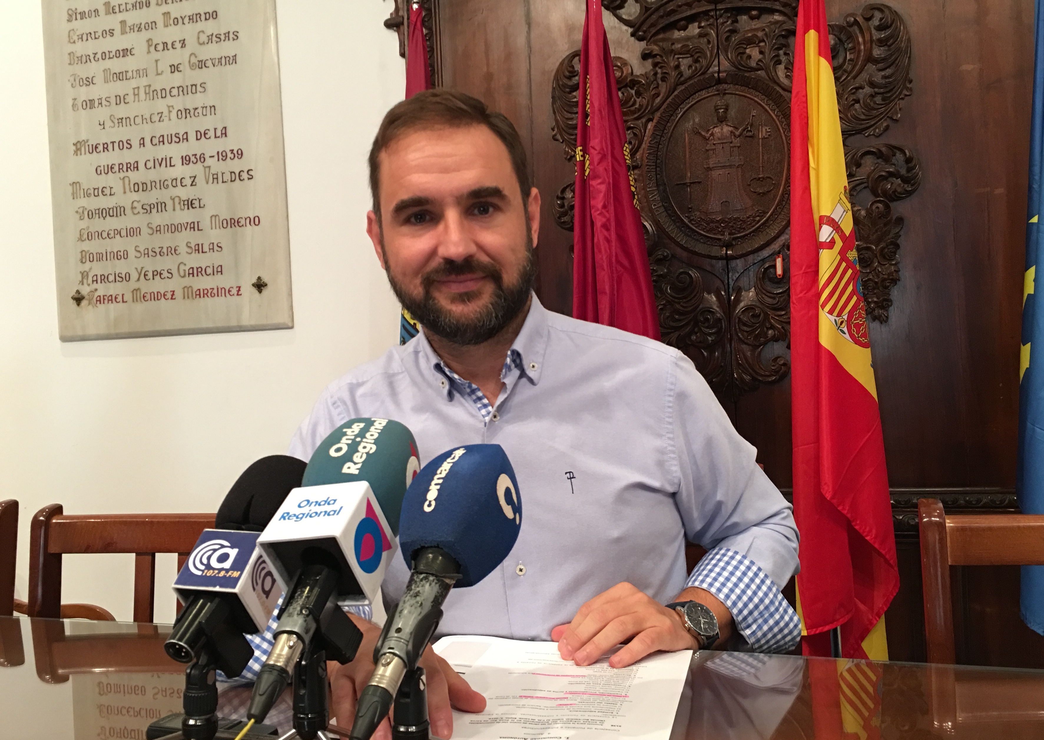 Mateos insta a Gil Jódar a trabajar en la tercera convocatoria de fondos EDUSI en la que están en juego 22 millones para el Casco Histórico