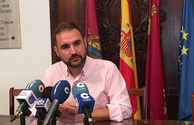 Diego José Mateos formaliza su candidatura para la reelección como Secretario General del PSOE de Lorca