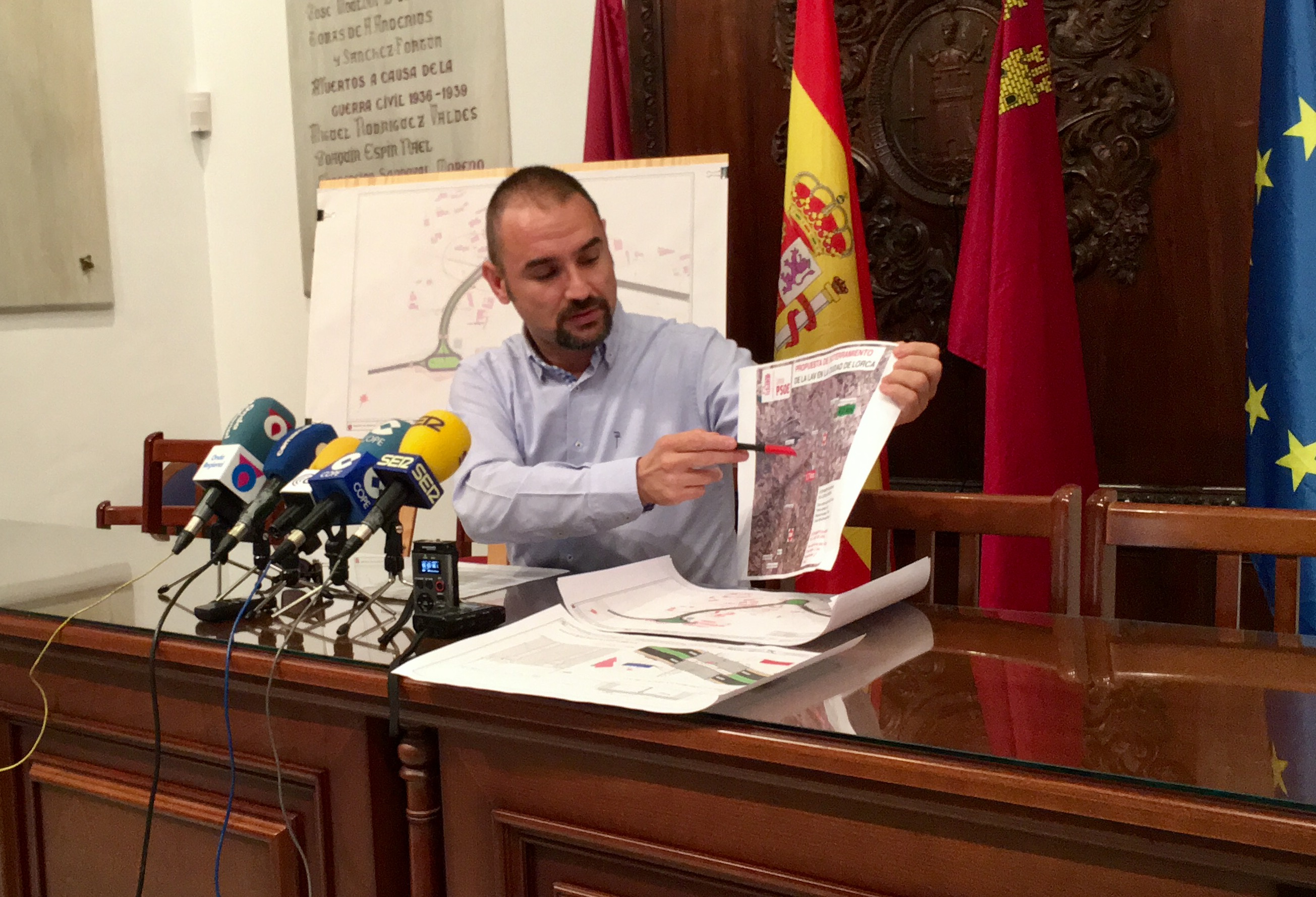 El PSOE alerta que la modificación del tramo I de la Ronda Central producirá un nuevo retraso y podría afectar al soterramiento del AVE