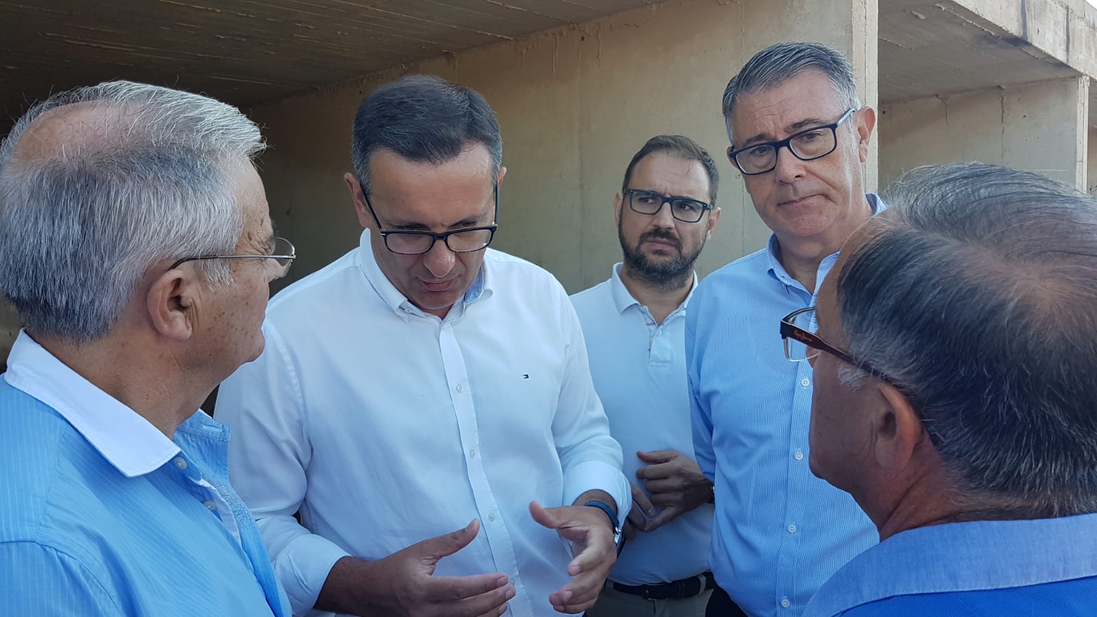 El PSOE de Lorca satisfecho con la visita del Presidente de la C.H.S. y del Delegado del Gobierno a la zona afectada por las inundaciones de septiembre de 2012