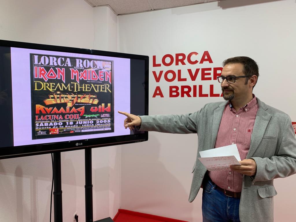 Diego José Mateos apuesta por recuperar la oferta de festivales musicales que encumbraron a Lorca como capital regional de la cultura