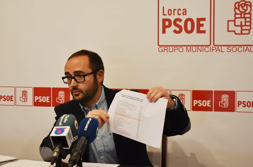 Isidro Abellán: “las declaraciones que emite el Partido Popular de Lorca deberían subirle los colores a más de uno y de dos, pero claro para sonrojarse primero habría que tener vergüenza”