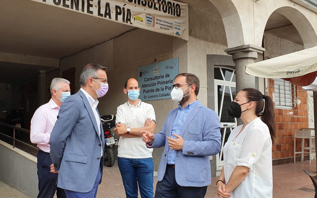 El PSOE exige al Gobierno Regional que no abandone a los vecinos y vecinas de las pedanías de Lorca y mantenga abiertos los consultorios médicos durante el verano
