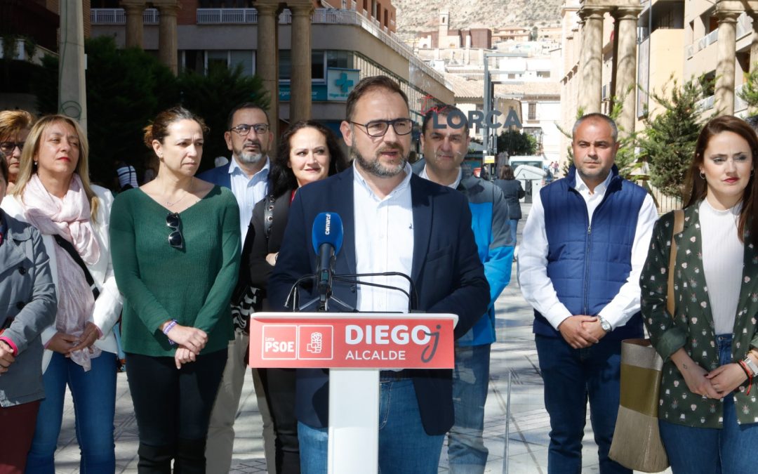 Diego José Mateos: “animo a todos los lorquinos a sumarse a un proyecto común para seguir construyendo juntos ‘Tu Lorca’ a partir del 28 de mayo”