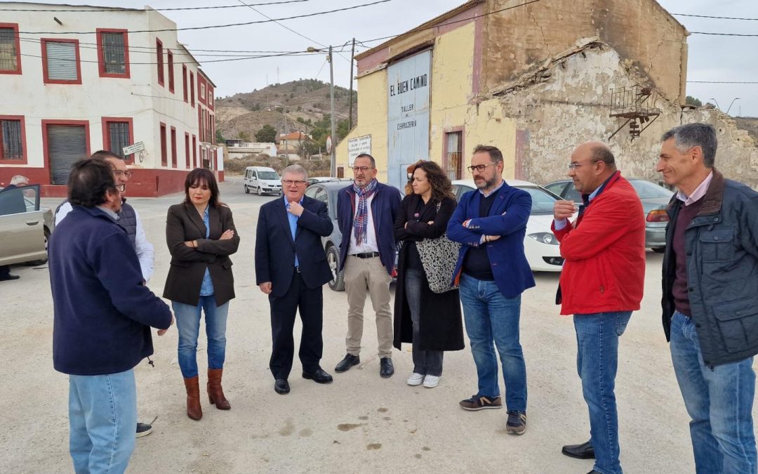 Mateos: “El PSOE consigue que Adif atienda las últimas reivindicaciones de los vecinos de Tercia y modifique el proyecto de la llegada del AVE a Lorca”