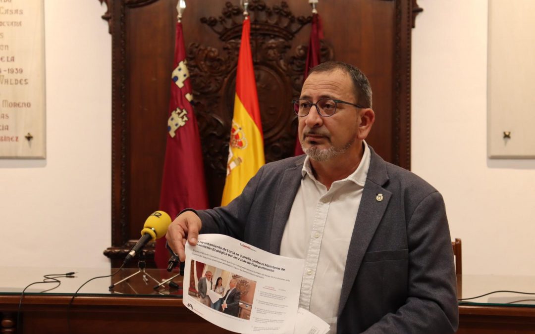 El PSOE de Lorca exige explicaciones al equipo de Gobierno tras conocerse la condena al Ayuntamiento por el recurso sobre los planes de riesgo de inundación