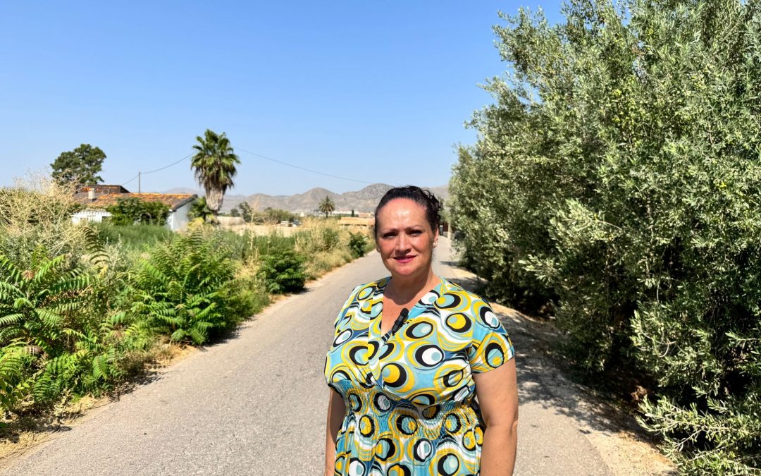 El PSOE de Lorca reclama una solución urgente para la Vereda de Enmedio en la pedanía de Campillo