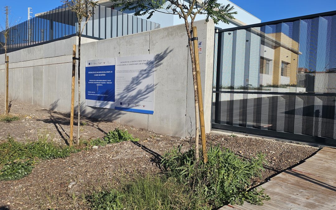“La apertura de la Escuela de Educación Infantil de San Antonio llega tarde, sin planificación y lo que es más grave, sin servicio de comedor”