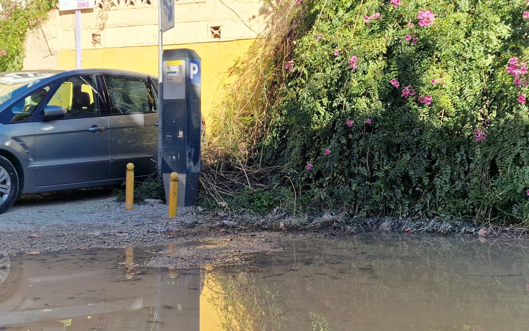 El PSOE de Lorca denuncia el estado “tercermundista” del solar destinado a aparcamiento ORA junto a la Alameda de la Constitución