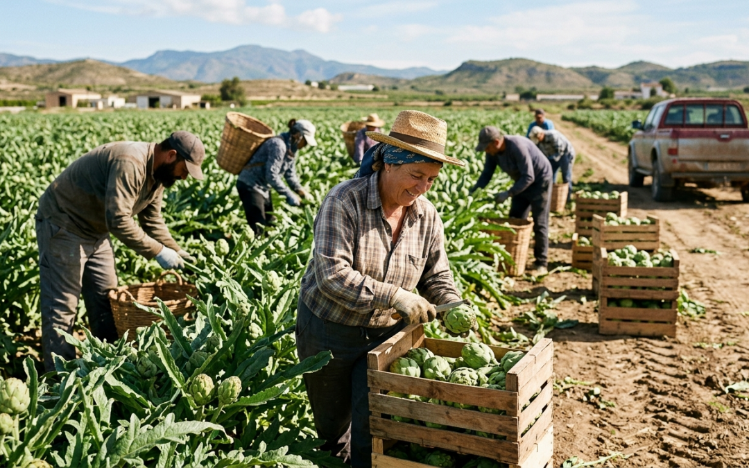 Compromiso «histórico y real» del Gobierno de España con el campo lorquino al destinar más de 1,3 millones de euros al empleo agrario